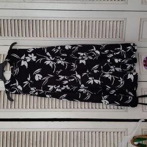 Banana Republic Babydoll Flower Print Dress